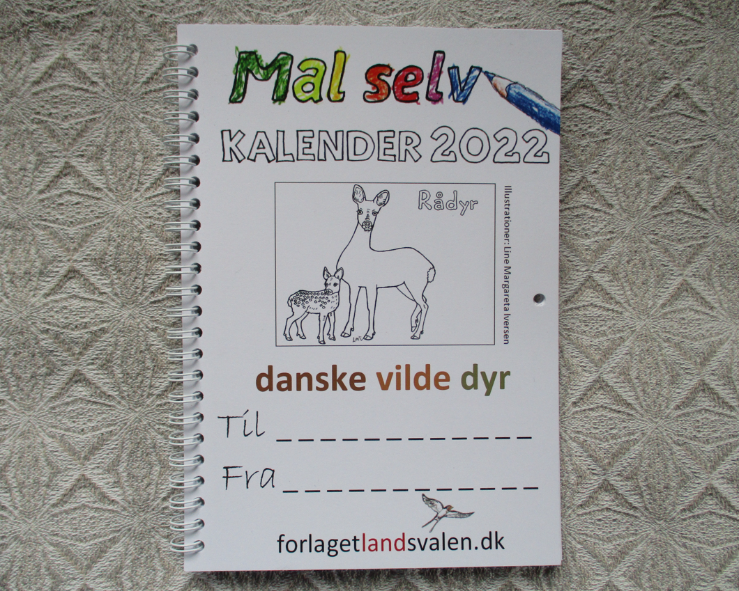 2022 kalender med danske vilde dyr 2022 kalender med danske vilde dyr